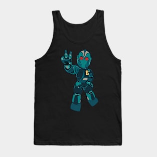 Robot Peace Tank Top